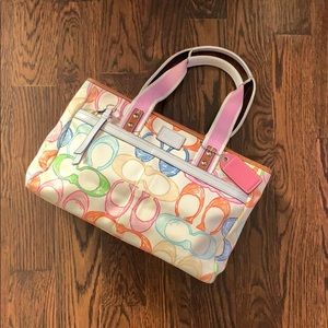COACH’s Rainbow C’s Tote (2 for $75)